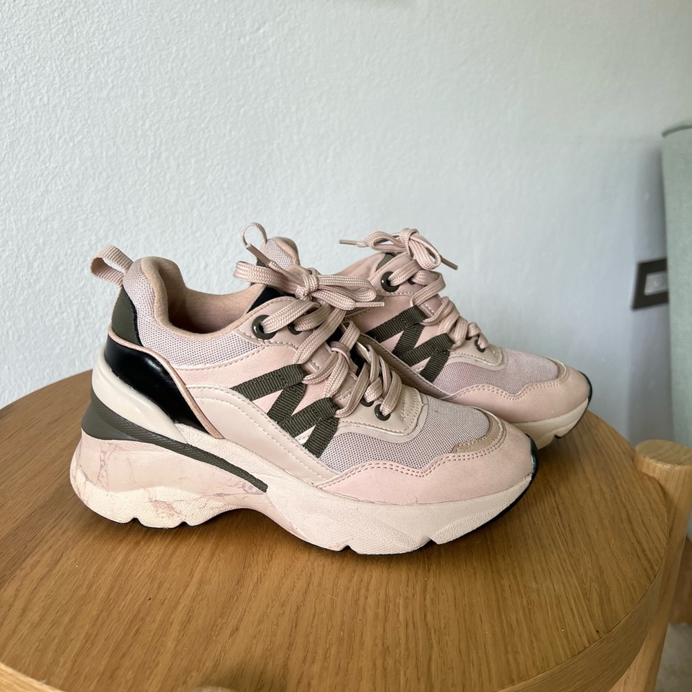 Aldo heeled sneakers